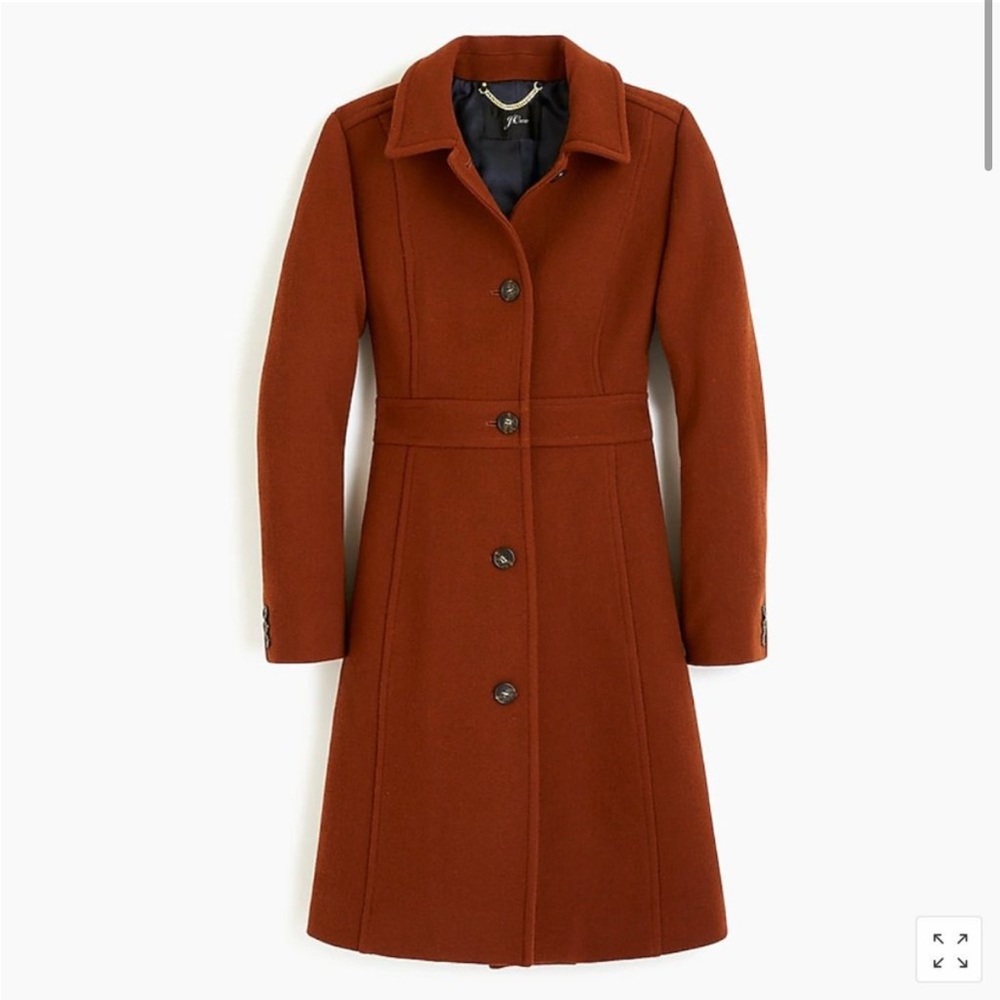 J. Crew Lady Day Coat, Italian Double Cloth